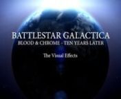 Do you realize it&#39;s been ten years since we made Battlestar Galactica Blood &amp; Chrome? Well it has. To celebrate the decade that has passed, here is an extra put together by the studio about making it. It was a fully green screen show, all the sets were virtual, and at a time that this was unheard of on television.nnGary Hutzel and I first met on TNG when I was a makeup artist, working for Mikey Westmore... and I knew I liked him right away. Aside from being talented, he was funny, and if you