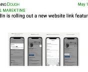 https://www.morningdough.com/?ref=ytchannelnGet the daily newsletter in your inbox:nnRead the full newsletter here:nhttps://www.morningdough.com/stories/linkedin-add-website-link-feature/nnMorning Dough (11/05/2022) - LinkedIn is rolling out a new website link featurennGood morning!nnIn today’s edition:nn� More than 3,000 apps could be removed by Apple App Store.n� ThirstyAffiliates WordPress Plugin Vulnerabilities.n� LinkedIn is rolling out a new website link feature.n� Google Discove