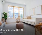View the listing here: https://www.compass.com/listing/1028988859533290377/viewnnWelcome to 1160 Greene Street in the bustling and trendy neighborhood of Bushwick Brooklyn. This modern 7-unit boutique condominium is a collection of one and two bedroom, open floor plans with a range of private outdoor options. Each unit has been thoughtfully curated with wide plank hardwood flooring and oversized Pella double-pane windows. Custom cabinetry from 7Haus kitchen designs paired with black slate stone