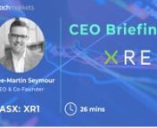 The Insider: Meet the CEOs - Xref Limited (ASX: XF1) - 27 April 2022 from xref