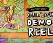 APRIL 2022 DEMO REEL SHOT BREAKDOWNnn*Origional music by menn1) Title/Run Cycle (2021): personal project animated in TVPaint, composited in After Effects.nn2) DRIPTORCH Clip #1 (2021): Clip from my capstone student film, animated in TVPaint.nn3)
