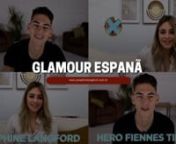 Josephine Langford e Hero Fiennes Tiffin jogam ''Amo ou Odeio'' para a Glamour Espanã. from amo hero