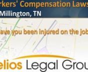 If you have any Millington, TN workers&#39; compensation legal questions, call right now and talk to a lawyer. 1-888-577-5988 - 24/7. We are here to help!nnnhttps://helioslegalgroup.com/workers-compensation/nnnmillington workers&#39; compensationnmillington workers&#39; compensation lawyernmillington workers&#39; compensation attorneynmillington workers&#39; compensation lawsuitnmillington workers&#39; compensation law firmnmillington workers&#39; compensation legal questionnmillington workers&#39; compensation litigationnmill