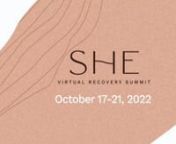 REGISTRATION NOW OPEN: shevirtualsummit.comnnSupport. Heal. Empower. That’s the resonating message of the SHE Virtual Recovery Summit coming October 17-21, 2022.nnPresented by SheRecovery.com and hosted by Crystal Renaud Day, this free 5-day online global summit for women and teen girls was created to address the rise and crisis of female pornography addiction and other unwanted sexual behavior. Experts and storytellers will share their stories, their expertise, and their hope for meaningful r