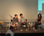 Artist talk held within the framework of the conference