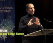 Rencontre avec Benoit Hamon, ancien professeurà l&#39;Institut d&#39;Études Européennes de Paris 8. nn---nRéalisation vidéo : nPôle création audiovisuellenMusique :nSpring Thaw - Asher Fulero