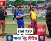 LIVE: IND Vs WI 2nd T20 2022 &#124; IND Vs WI &#124; India Vs West Indies Live #indvswinnLIVE: IND Vs WI 2nd T20 2022 &#124; Live Scores &amp; Commentary &#124; India Vs West Indies Live #indvswiplaying11 #cricket #live #crickinfo #teamindia #indvswi #shikhardhawan #latestnews #rishabhpant #crickinfo nnClick Here To Watch Live Stream :- https://bit.ly/3ORq9NXnnIND vsWI 2nd T20 LIVE , IND vs WI 2nd T20 Playing 11 , IND vs WI Live Streaming Today , IND vs WI , India vs West Indies LIVE , TEAM INDIA, Cricket , Live c
