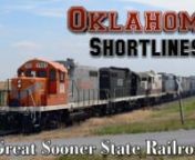 Five great Sooner state railroads!n► Farmrail / Grainbelt Systemn► Kiamichi Railroadn► Arkansas -- Oklahoma Railroadn► Wichita Tillman &amp; Jackson Ry.n► Stillwater Central Railroad (three different scenes)nnSee these shortlines as they travel across scenic Oklahoma and work their rail lines with locals and mainline road freights. Also there&#39;s great switching action along the lines, industries, yards and grain elevators. Plus these shortlines use plenty of exciting 1st generation dies