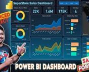 Power BI Dashboard &#124; Power Bi Project - Sales Dashboard nnIn this Power BI project tutorial, you will learn how to import data, clean and process data, design a dashboard, use advanced charts and maps, apply filters and slicers, perform forecasting in Power BI, export the dashboard as a PDF, and gain insights and learning from the project. This will be your end-to-end project in Power BI.nnComplete Power BI project in just one video. Topics covered in this Power BI video: n- Power BI Project Ove