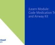 Code Tray and Intubation Kit Education FINAL from intubation tray