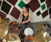 Veronica Bellino, drummer for Life of Agony, will be interviewed tomorrow, Wednesday, December 13th, Noon PST / 3pm EST / 8pm UK Time! She has had a few music releases this year and also writes and produces a lot of music for sync licensing! Tune in and chime in! And here she is rocking out to