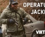 CASUAL STANCE, TACTICAL PUNCHnnStay warm and comfortable during your outdoor adventures with the Operatus jacket. Inspired by the most essential piece of non-rifled gear the armed services has ever issued, and refined with Viktos savoir-faire, the Operatus jacket reimagines the field jacket liner into a stand-alone tactical battle wagon. Designed by U.S. veterans, this jacket features FiteLite™ insulation, rib-knit waist and cuffs, and Gunvent™ sidearm access zippers to keep your iron handy.