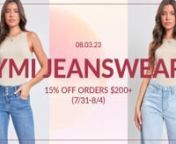 YMI Jeanswear - FashionGo Week from ymi