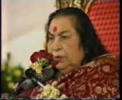 Archive video: H.H.Shri Mataji Nirmala Devi at Birthday Puja. Nirmal Dham, Delhi, India. Hindi/English. (2003-0321)