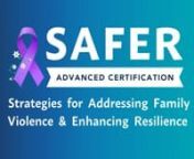 The SAFER Advanced Certification from ALIGN is available to all child welfare case managers and child protective investigators in Florida!nnnnnJOIN THE FIRST COHORT!nThe first cohort will begin October 23, 2023nApply by September 27, 2023: http://ficw.fsu.edu/SAFERnnSAFER provides practical tools to address domestic violence in cases of child maltreatment. Participants will build expertise in domestic violence-related child welfare cases.nnThe course material addresses:nn-the complex dynamics of