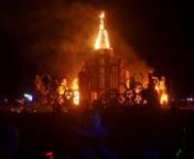 Burning Man Animalia 2023nThe Man Burn