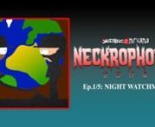 Neckrophobia is a classical black-and-white silent-era-style web series. In this pilot episode, a young man takes part as a guard on night-watching duties in a history museum. Subtitles are in English and Japanese.
