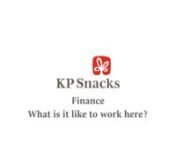 Hear some of our Finance colleagues talking about their experience of working at KP Snacks