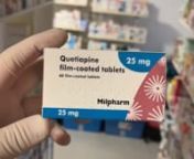 Welcome to our video on quetiapine, a medication used to treat various mental health conditionn