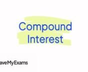 Everything you need to know to answer exam questions on Compound Interest! Check out the full video at https://www.savemyexams.co.uk/dp/maths/