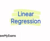 Everything you need to know to answer exam questions on Linear Regression! Check out the full video at https://www.savemyexams.co.uk/dp/maths/