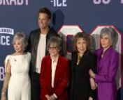 80 for Brady leading ladies; Jane Fonda, Lily Tomlin, Sally Field, and Rita Moreno joined their co-star and football legend Tom Brady at the Westwood theater in Los Angeles last night for the movie premiere. Cast members Billy Porter, Harry Hamlin, and Patton Oswalt were also there to chat about the new flick based on the true story of four best friends who embark on a wild trip to see their hero, Tom Brady, in the 2017 Super Bowl. The stars said the fun film is all about friendship and football