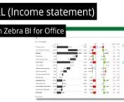 Income statement template in Excel with Zebra BI for Office from income statement excel