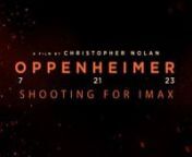 Behind the Scenes making of Oppenheimer in IMAX.