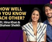 Shaheer Sheikh and Hina Khan are touted as one of the popular onscreen couples and the duo is back with yet another love song, &#39;Barsaat Aa Gayi.&#39; This is Shaheer and Hina&#39;s third &#39;rain song,&#39; which is sung by the versatile melody queen, Shreya Ghoshal, along with singer Stebin Ben. The audience loves to see them as a pair and to make it more interesting, Pinkvilla did a friendship test, &#39;How Well Do You Know Each Other?&#39; with them, and to know who won this game, please watch the entire video. Ap