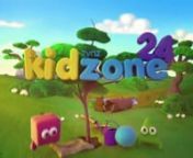 TVNZ Kidzone24 is the only locally produced children&#39;s channel featuring trusted educational and inspiring content in an advertising-free environment.nnArt Direction/Creative Direction, Jacob SlacknPresentation Design, Nick DelaneynIdent Design, Patrick Killeen &amp; Justin FelsnProduction Manager, Ruth Jackson