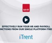iTrent enables you to simplify, protect and optimise your complex HR and payroll processes in order to increase efficiency, minimise risk and build a resilient and agile organisation.
