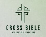 We’re excited to introduce Cross Bible with this comprehensive demo of the software prototype. Our team is working hard to launch this on our website as soon as it’s ready for prime time. Meanwhile, we still have issues to fix and we’d love to get your feedback to help us improve our software for release. nnPlease like, share and subscribe. And visit our website for more information, and to sign up for updates and early access.nn============================= nVisit the website ➡︎ www.c