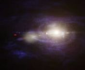 A second test using the new OBJ import functionality of Trapcode Form 2. I created the galaxy object using the
