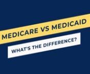 Medicare vs Medicaid - what&#39;s the difference between these two government programs? How do you qualify for one versus the other? What types of care and payments do they provide? Learn these answers and more from estate planning attorney Greg Jimeno.nnUnderstanding the difference between Medicare and Medicaid is crucial for planning nursing home care in Maryland.nnHighlightsn💡 Medicare is health insurance for those 65 or older, providing limited nursing home coverage for up to 100 days.n💰 M
