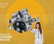 Remanufactured HP3 series common rail diesel fuel pump 294000-0294 good salesnnWelcome to subscribe to the Shumatt Channel n【Introduction of the content】nProduct Model: 294000-0294 fuel pumpnApplicable automobile model: HYUNDAInEngine Model: WnSKU: L3D5D2940000294Ann【Video content introduction】n★Fuel Pump #294000-0294Video character introduction: Shumatt live streamer #Caitlinn★Fuel Pump #294000-0294Video guide introduction: Directed by the shumatt production andbroadcast tea
