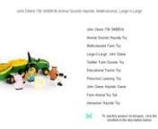 Click here&#62;thttps://amzn.to/3twUixo&#60;to see this product on Amazon!nnnnAs an Amazon Associate I earn from qualifying purchases. Thanks for your support!nnnnnnJohn Deere 736 34908VB Animal Sounds Hayride, Multicoloured, Large-X-LargennJohn Deere 736 34908VbnAnimal Sounds Hayride ToynMulticoloured Farm ToynLarge-X-Large John DeerenToddler Farm Sounds ToynEducational Tractor ToynPreschool Learning ToynJohn Deere Hayride GamenFarm Animal Toy SetnInteractive Hayride ToynJohn Deere Sound ToynBa