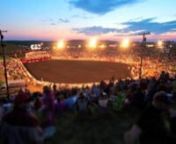Every June, one of South Dakota&#39;s best rodeos takes place over three days in the Coteau Hills near the town of Clear Lake.The rodeo is quite unique in that it is situated in a natural