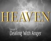 https://video.wvbs.orgnAs God&#39;s creation, we are emotional beings, and anger is one emotion we experience. While not wrong in and of itself, we must be careful when dealing with anger. Join Don Blackwell as he looks at the Bible&#39;s explanations and examples on the reasons for anger, the restrictions on anger, the results of anger and the remedy for problems resulting from anger.