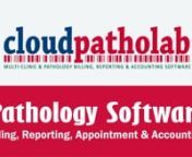 Introducing CloudPathoLab,nCloud Patholab is an online-based premium Software for diagnostic Centre &amp; multi-clinic pathology. It provides Appointment, Home Collection, integrated billing, reporting &amp; accounting facilities, which can be easily accessible anytime &amp; anywhere. Only you need is Internet Connectivity.nnIt has features which never been seen like: - nWith each invoice, you get Unique Patient &amp; Specimen ID with BarcodenUsing a standard format, you can create instant #repo