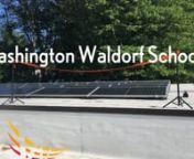 In May 2021, the Washington Waldorf School flipped the switch on solar power. With an estimated output of 279,800 kilowatt hours, the 577 panel rooftop system will provide electricity for the school and any excess power generated will feed into the grid. According to the EPA Greenhouse Gas Equivalency Calculator, these kilowatt hours are equivalent to the carbon offset of 43 cars driven for one year or the carbon sequestration of 243 acres of U.S. forests for one year.nnThis exciting development