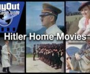 Stock Footage Link:nhttp://www.buyoutfootage.com/pages/titles/pd_dc_389.phpnEva Braun Home Movies - Adolf Hitler World War II colornDirect film transfer HD color footage of Adolph Hitler and Hitler&#39;s Eagles Nest Retreat, Berchtesgaden, Germany. Also shown Joseph Goebbels, Reich Minister of Proaganda, Heinrich Himmler, Reichsfuhrer of The SS, and other German leaders.nnPanning view from Hitler&#39;s Eagle&#39;s Nest Retreat in the Bavarian Alps at Obersalzberg in Berchtesgaden, Germany. Footage of Hitler