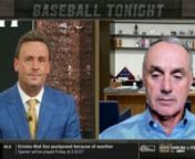ESPN&#39;s Karl Ravech interviews MLB Commissioner Rob Manfred about the postponement of the Mets- Nationals game Opening Day and more.
