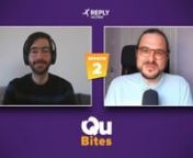 Welcome to QuBites! In this video series, Valorem Reply&#39;s resident expert, Rene Schulte breaks down Quantum Computing alongside other experts in the field. This week, Rene is joined by Alessandro Farace, to chat about Natural Language Processing with QC. Check back each week for new episodes!