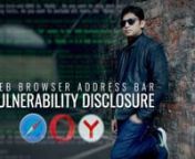 In August 2020, Lead Security Researcher at Cyber Citadel Rafay Baloch discovered address bar vulnerabilities in major mobile web browsers Safari, Opera, Yandex, UC Browser, Bolt and RITS. On 20 October, Rafay and Rapid7 Director of Researcher Tod Beardsley disclosed the vulnerabilities to the public, after giving the browser vendors over 60 days to apply fixes.nnIn this interview, Rafay talks about the disclosure; how it was conducted, what he found,how the vulnerabilities could have been exp