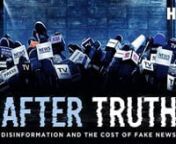 Watch Now on HBO Max: nhttps://www.hbomax.com/feature/urn:hbo:feature:GXk7d3QVhOzC3wwEAAAlenAfter Truth: Disinformation and the Cost of Fake News, investigates the ongoing threat caused by the phenomenon of “fake news” in the U.S., focusing on the real-life consequences that disinformation, conspiracy theories and false news stories have on the average citizen, both in an election cycle and for years to come. This urgent and soulful documentary gains unprecedented access