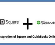 QuickBooks Online can be integrated with several POS and bookkeeping software. The QuickBooks Online gives you the facility to integrate several such software to keep a record of the numbers different sources. Visit HERE: https://www.dancingnumbers.com/square-quickbooks-integration/?utm_source=youtube&amp;utm_medium=social&amp;utm_campaign=yogeshnnWatch this video for an easy integrating process of QuickBooks with Square. All you need to do is log in to QuickBooks Online and your Square account.
