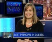 Donna Manos, the principal of Honoré-Mercier Elementary School in St. Léonard, has been named one of the tops in her field in Canada.nnMs. Manos is in fact the only recipient in Quebec ofCanada’sOutstanding Principals (COP) program. In all, 32 principals from across the country have been recognized. “We wish to congratulate Donna on this very well deserved honour,” stated English Montreal School Board Chairman Angela Mancini. “nnCOP, developed by The Learning Partnership, is now in