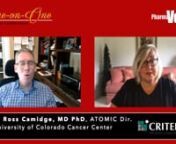 A Minute With Ross Camidge MD, PhD: EMA-FDA Learning From Each Other (PV Interview-3) from ema ph