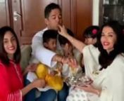 RARE! WATCH Aishwarya Rai Bachchan’s lesser known elder brother in this family video. If there is one actress who has always valued her culture in is Aishwarya Rai Bachchan. From creating her mark at the Cannes film festival to making Oprah wear a saree, the actress has aced it all. In this rare video, we see Aditya Rai, her elder brother making an appearance in a Rakshabandhan video where Aishwarya teaches his kids and Aaradhya the importance of each component on the Puja thali and how one do