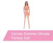 https://www.pinkcherry.com/products/carmen-extreme-ultimate-fantasy-doll (PinkCherry US)nhttps://www.pinkcherry.ca/products/carmen-extreme-ultimate-fantasy-doll (PinkCherry Canada)nn Hey sexy! Wow, what a day. Kitty and I had that photo-shoot this afternoon, then she wanted to check out the new lingerie shop downtown (I might have picked something up!) Anyway, we&#39;re just having a drink on her patio and then I&#39;m on my way to you. See you very soon, xoxo - CarmennnIncredible, magnificent, unbeliev